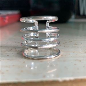 A Stella and Dot Silver ring